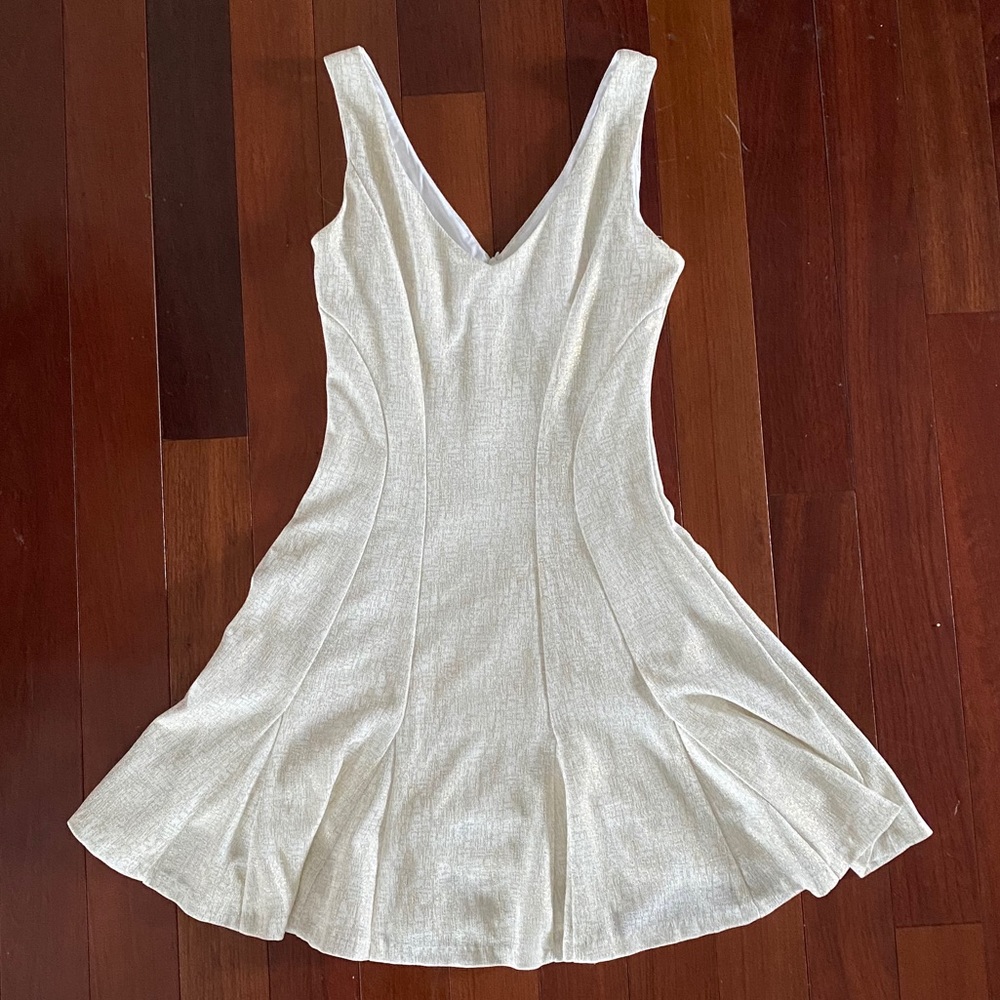 Women's Love Ady Ivory/Gold Party Dress